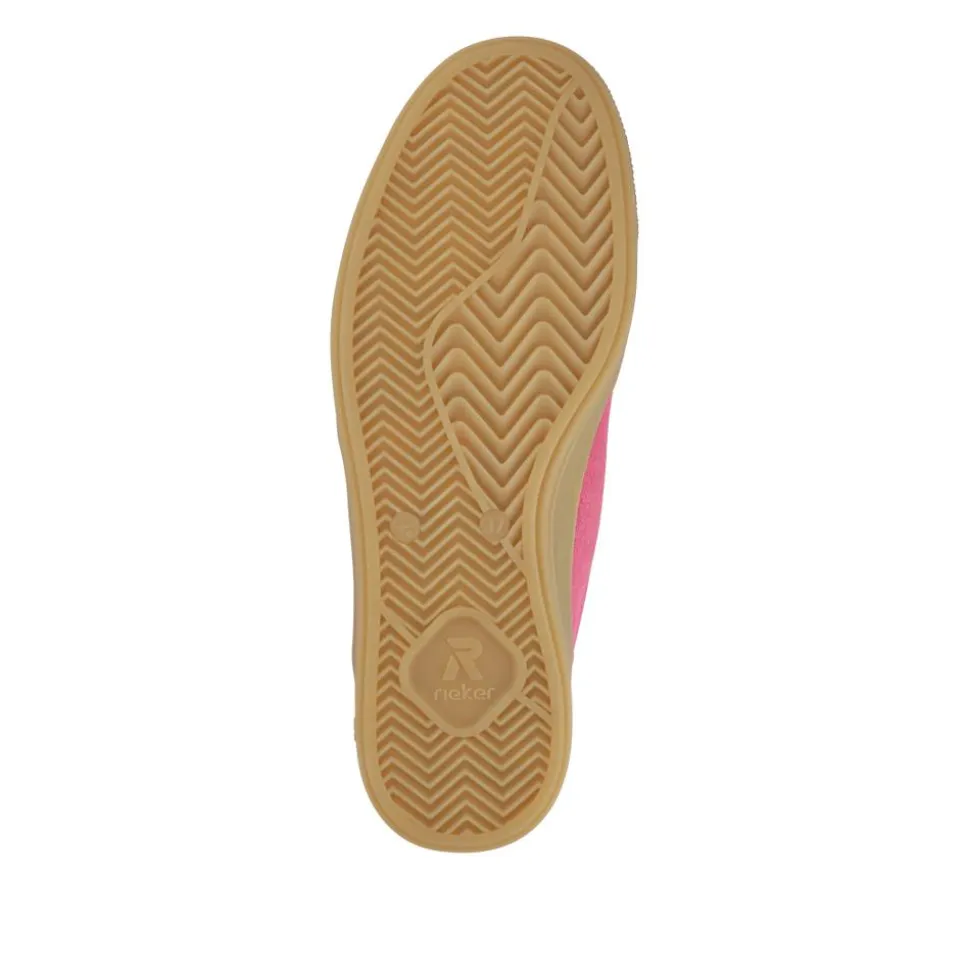 Extra-Cushioned Leather Trainers - Pink
