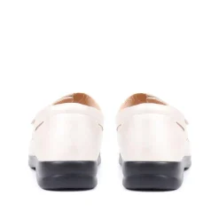 Extra-Wide Adjustable Shoes - Beige