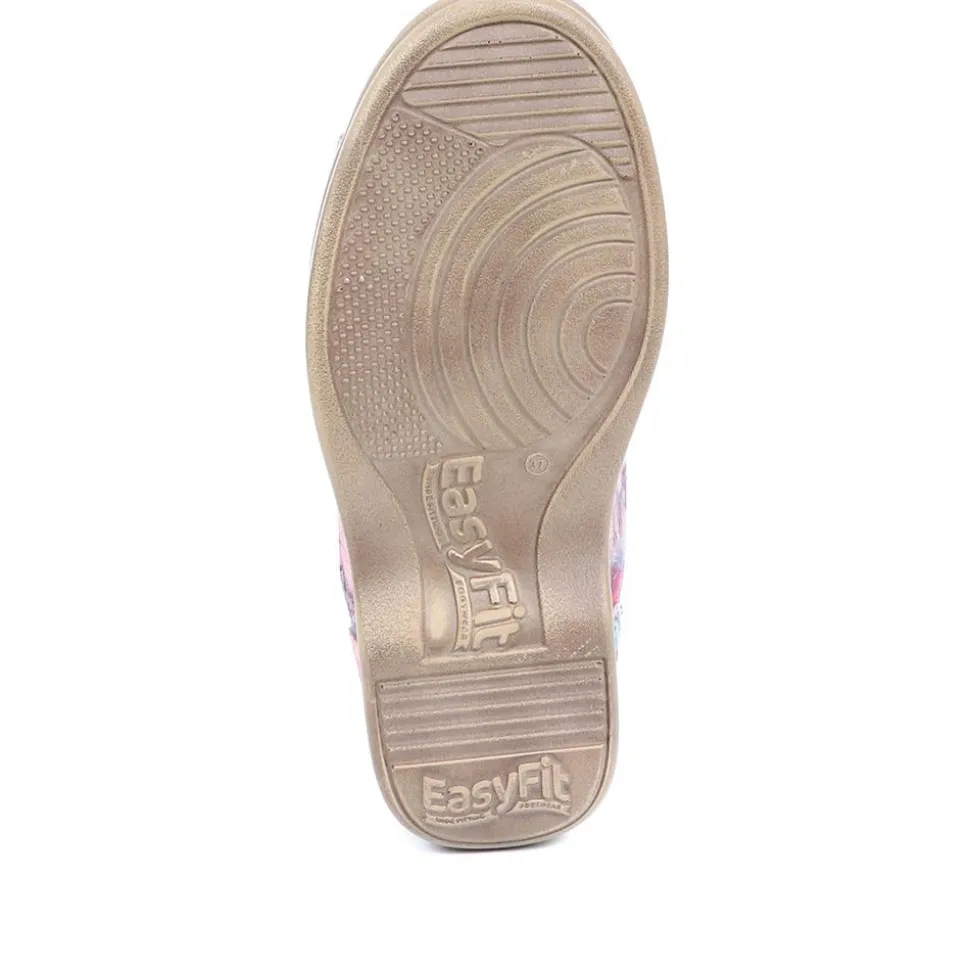 Extra-Wide Adjustable Shoes - Floral