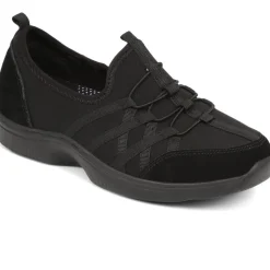 Extra-Wide Bungee Lace Trainers - Black