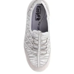 Extra-Wide Bungee Lace Trainers - Light Grey
