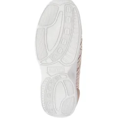 Extra-Wide Bungee Lace Trainers - Taupe Multi