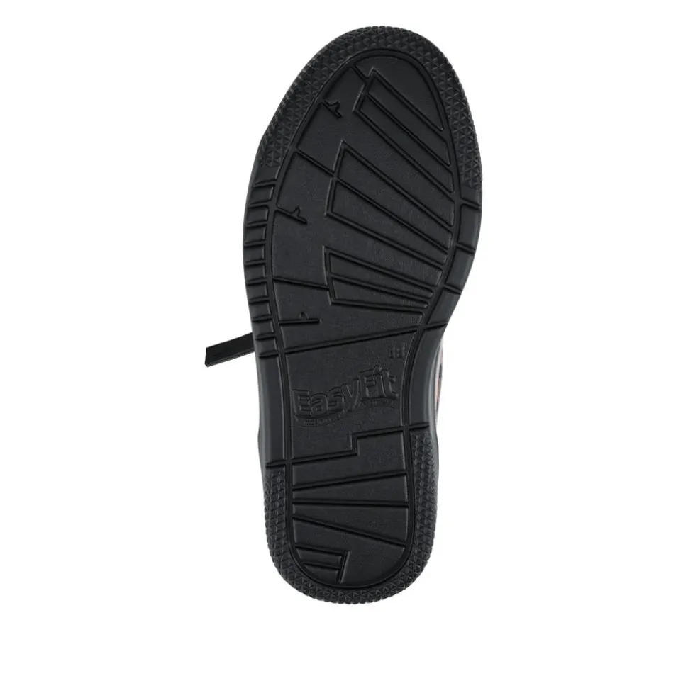 Extra Wide Chunky Trainers - Black Leopard