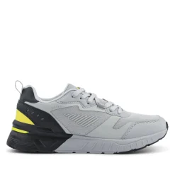 Extra-Wide Chunky Trainers - Light Grey