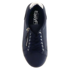 Extra Wide Chunky Trainers - Navy