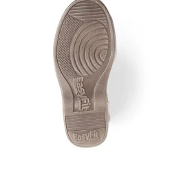 Extra-Wide Elasticated Sandals - Gold