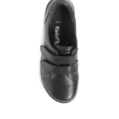 Extra-Wide Fit Adjustable Shoes - Black