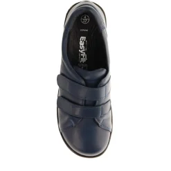 Extra-Wide Fit Adjustable Shoes - Navy