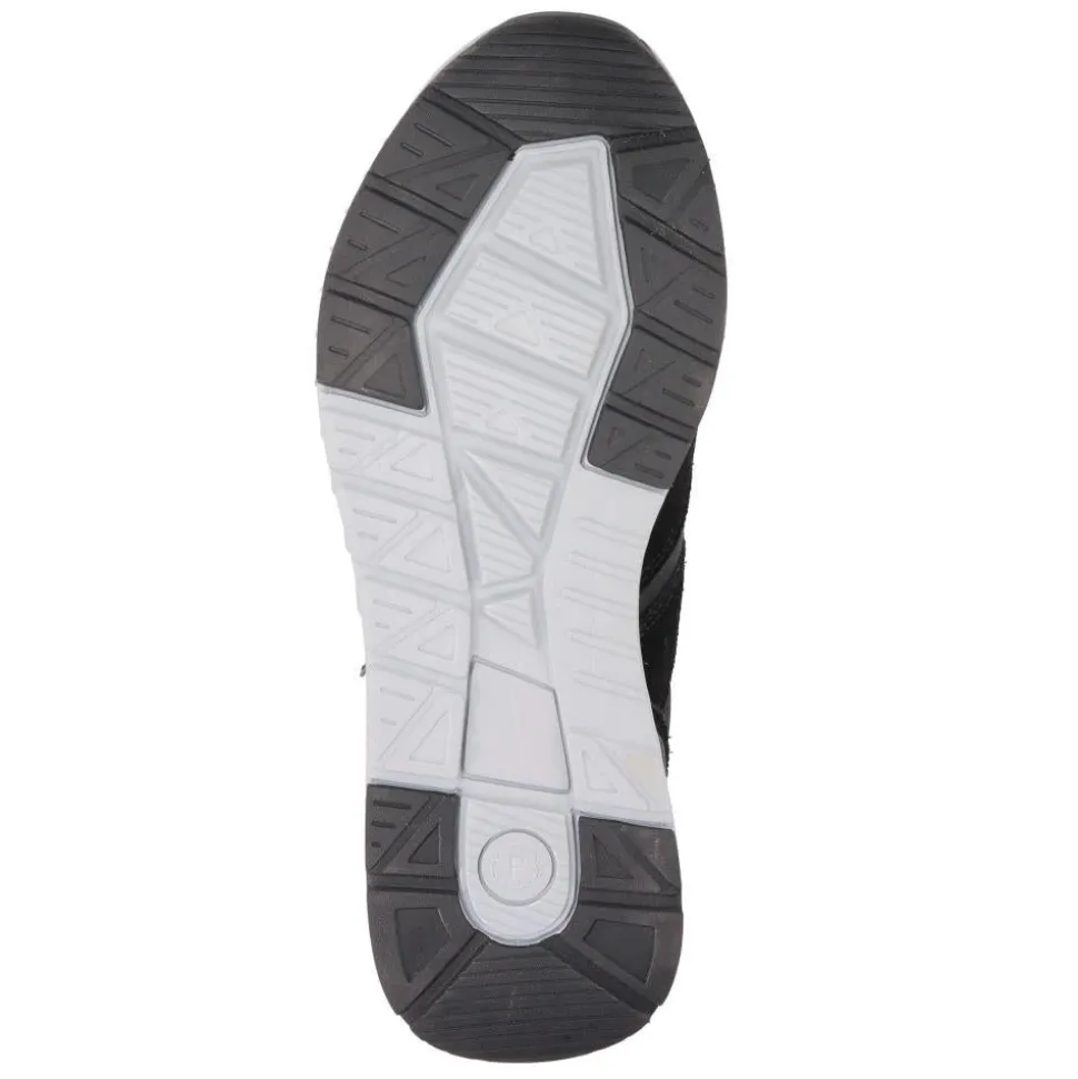 Extra-Wide Fit Casual Trainers - Black