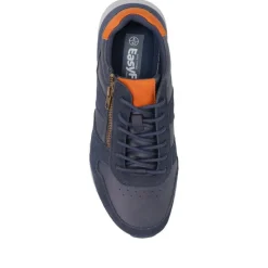 Extra-Wide Fit Casual Trainers - Navy