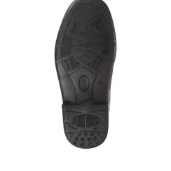 Extra Wide Fit Lace-Up Derby Shoe - Brown