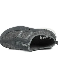 Extra-Wide Fit Memory Foam Trainers - Charcoal