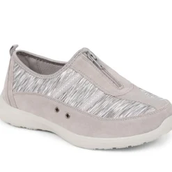 Extra-Wide Fit Memory Foam Trainers - Grey Multi