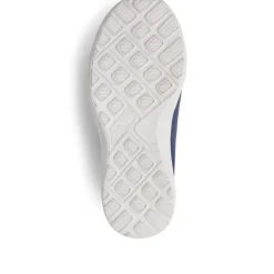 Extra-Wide Fit Memory Foam Trainers - Navy Multi