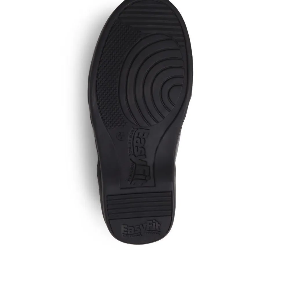 Extra Wide Fit Slip On Shoes - Navy