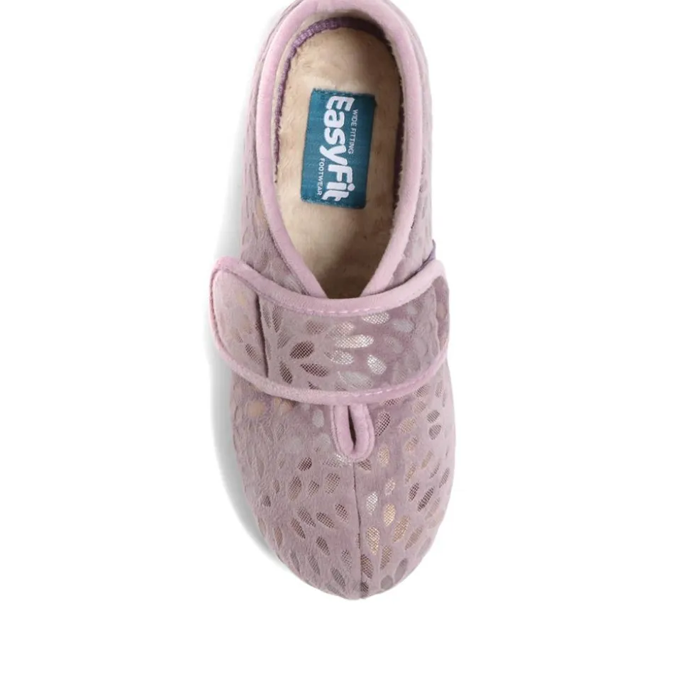 Extra-Wide Fit Slippers - Lilac