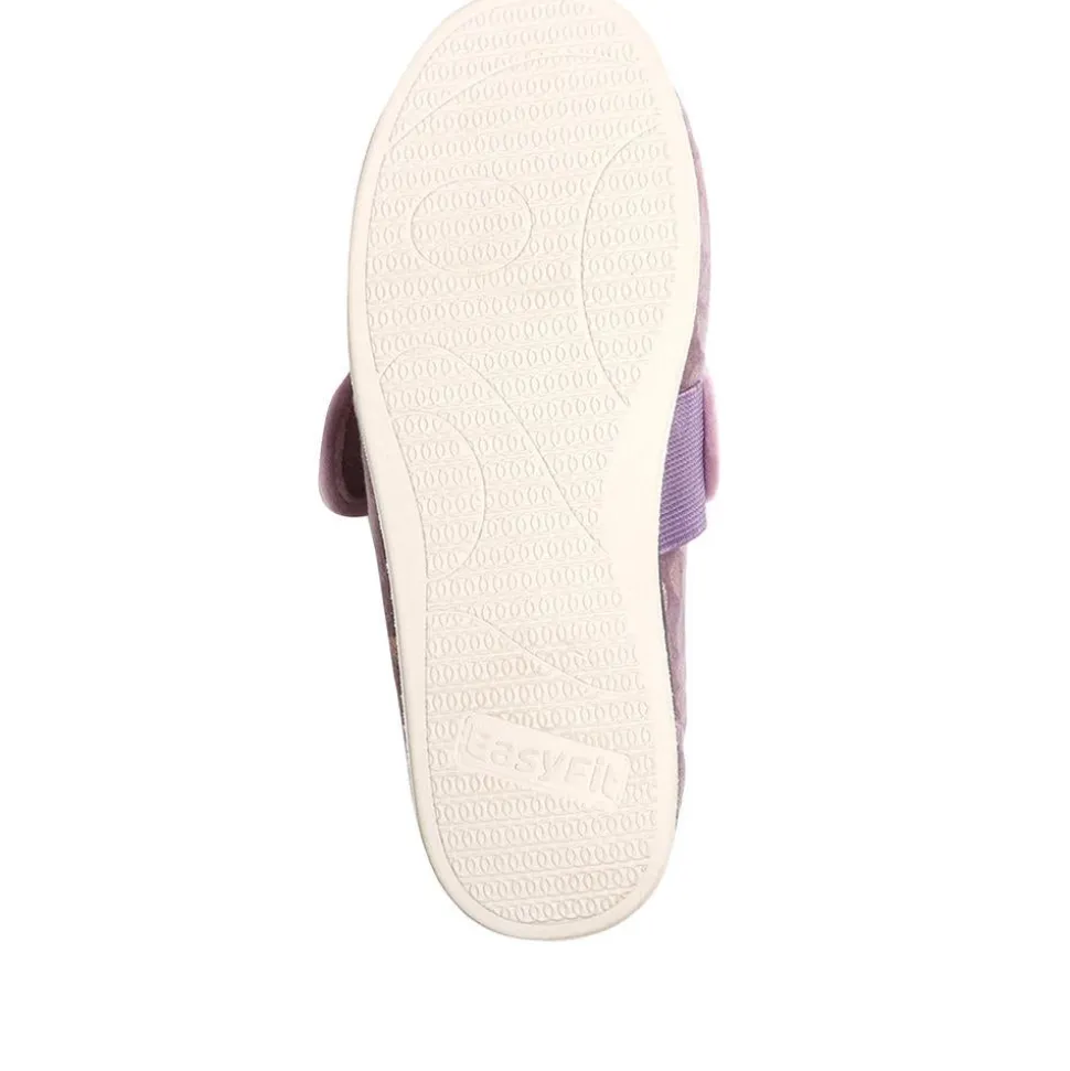Extra-Wide Fit Slippers - Lilac