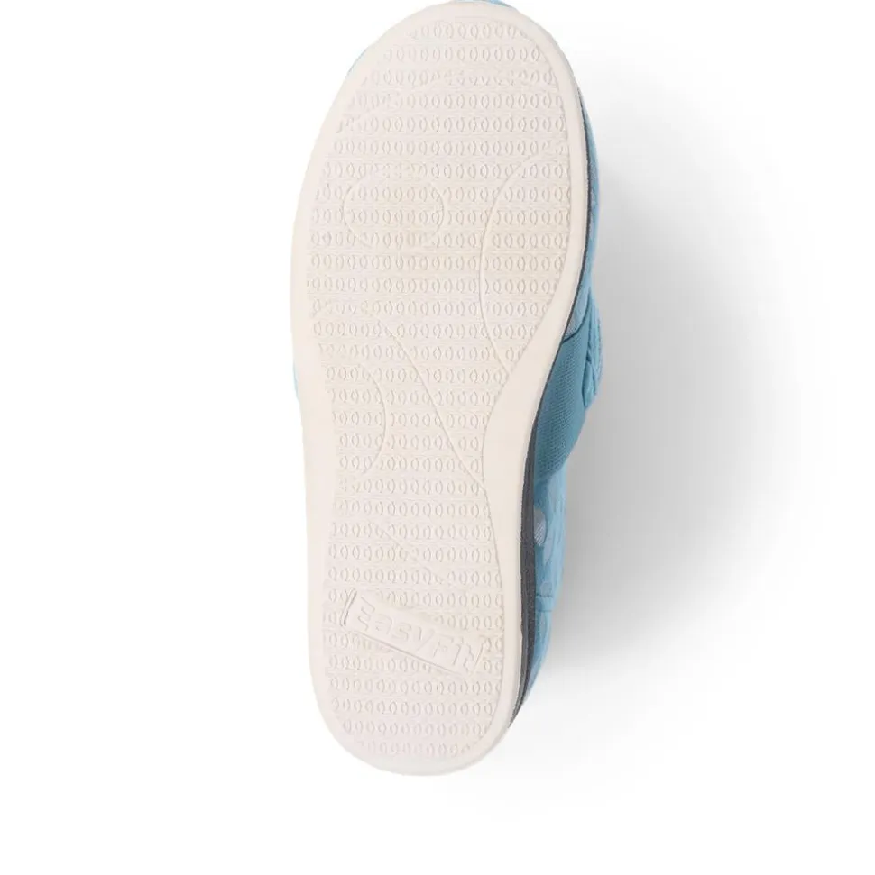Extra-Wide Fit Slippers - Teal