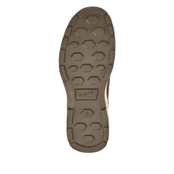 Extra-Wide Leather Casual Shoes - Brown