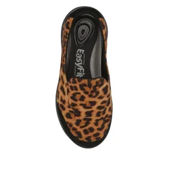 Extra-Wide Slip-On Shoes - Leopard