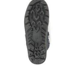 Faux Fur Lined Weather Boot - Navy