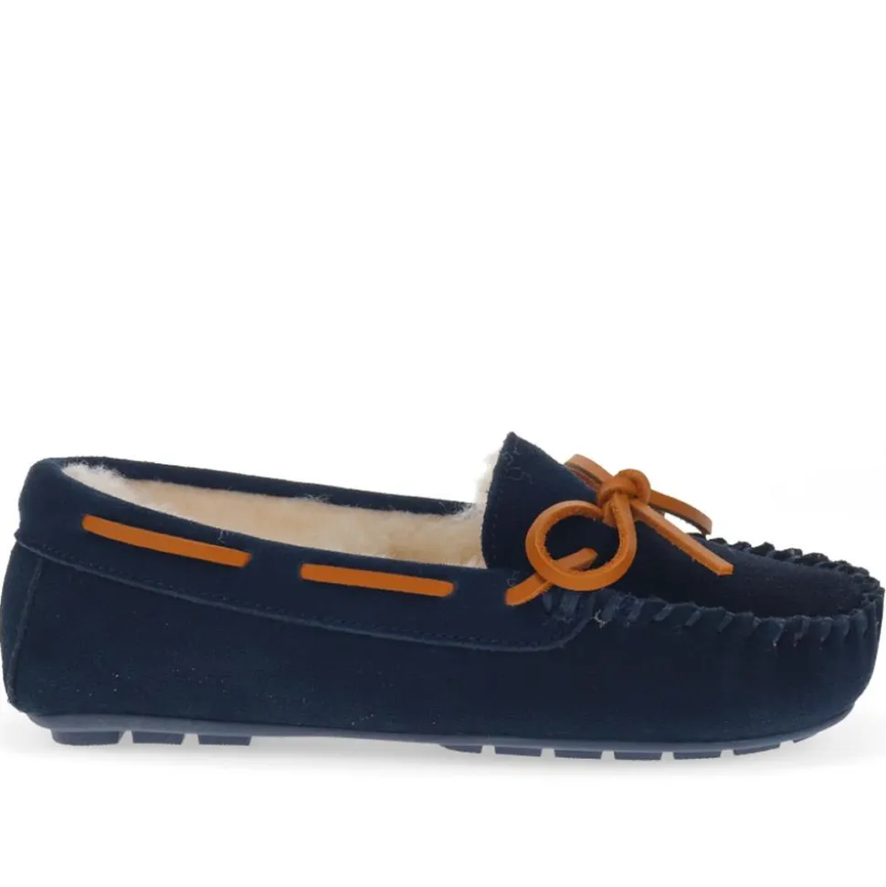 Ferne Full Slippers - Navy