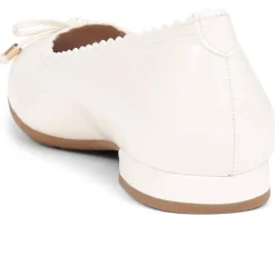 Flat Ballet Pumps - Pearl