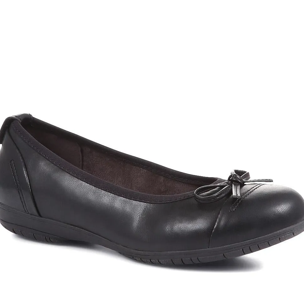 Flat Ballet Shoes - Black