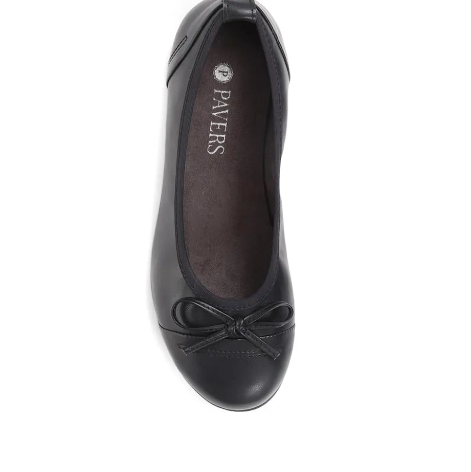 Flat Ballet Shoes - Black