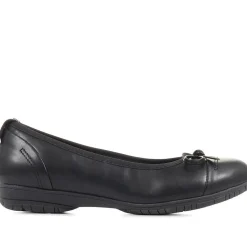Flat Ballet Shoes - Black