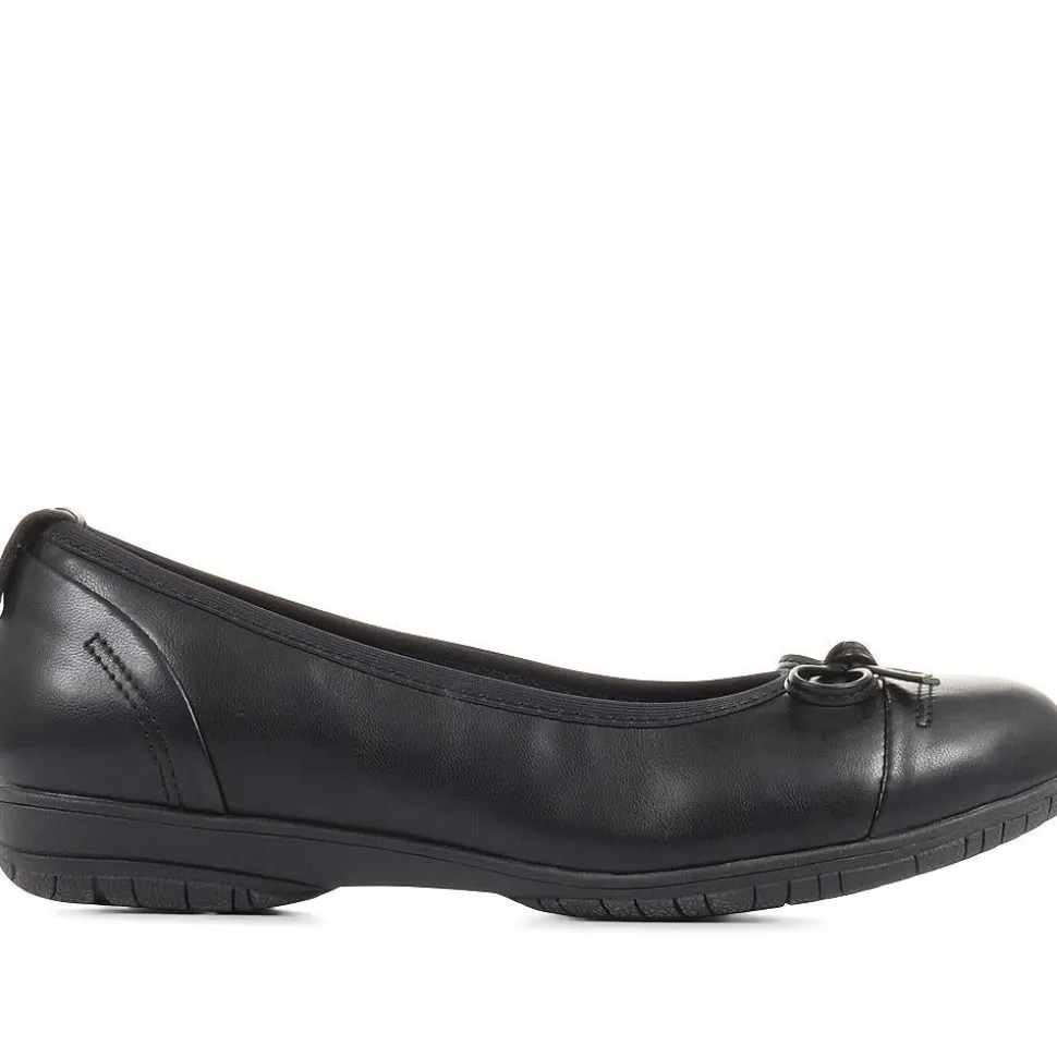 Flat Ballet Shoes - Black