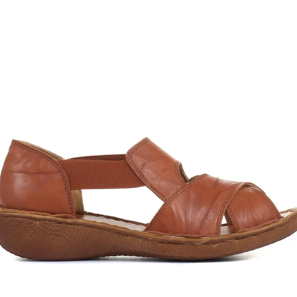 Flat Sandals - Tan