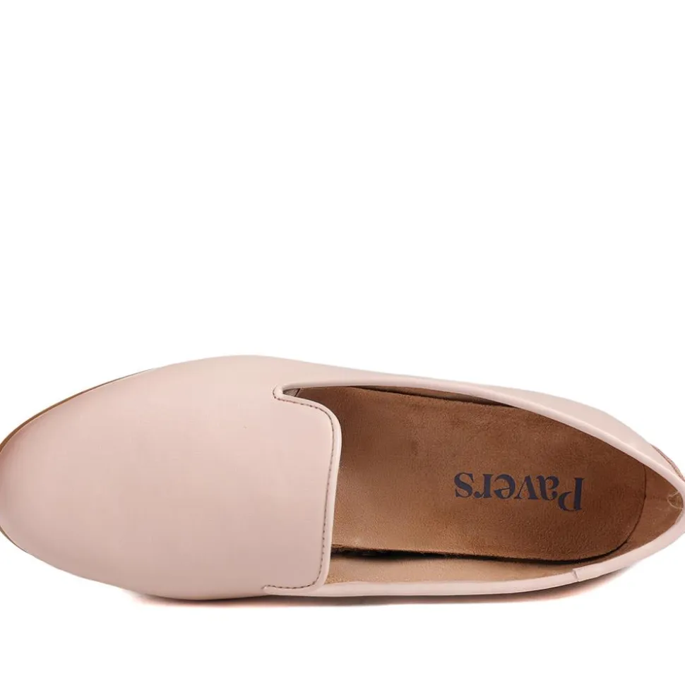 Flat-Soled Casual Slip-On Shoes - Blush