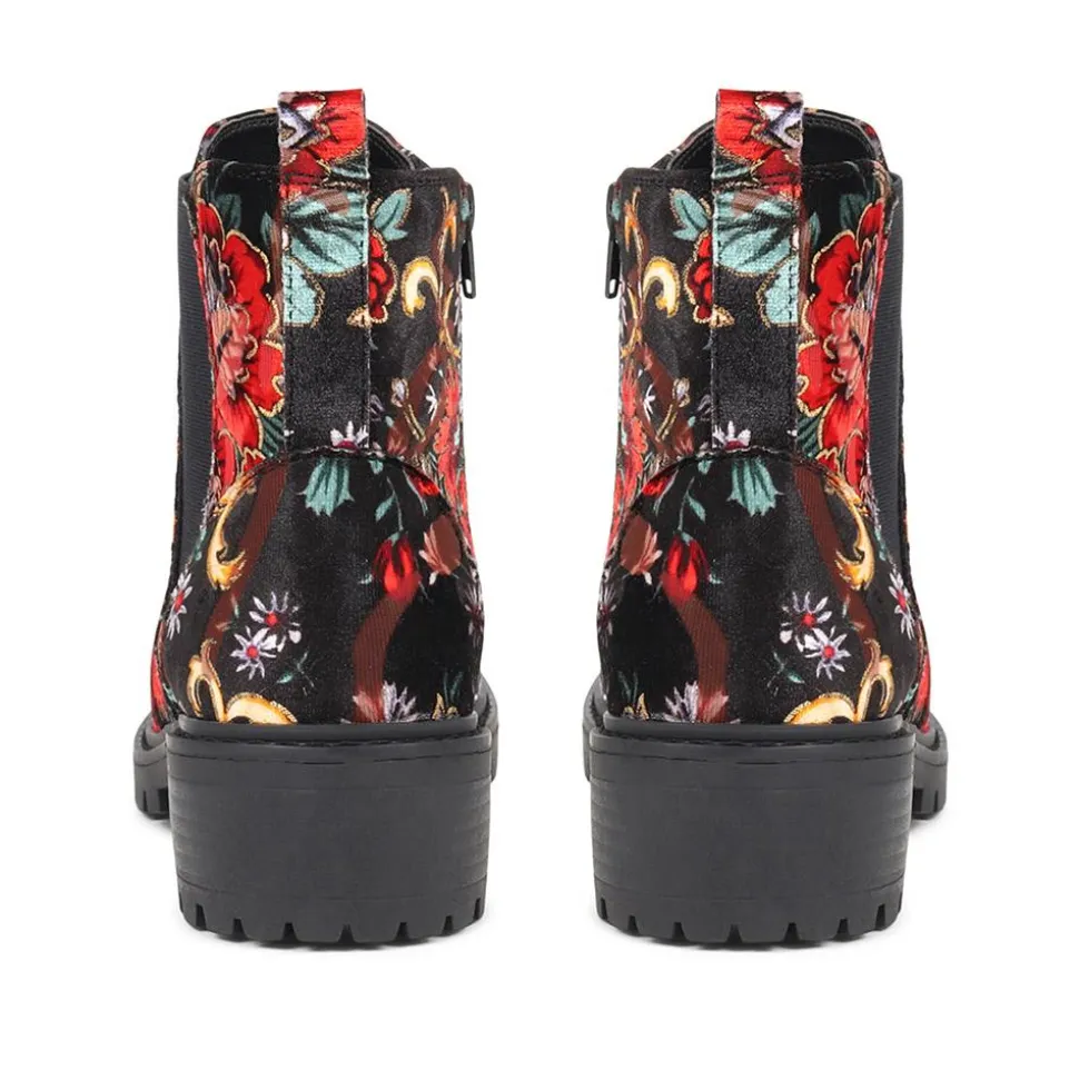 Floral Chelsea Boots - Floral
