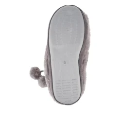 Fluffy Slippers Boots - Grey