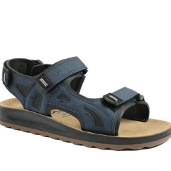 Fly Flot Anatomic Adjustable Fit Sandals - Navy