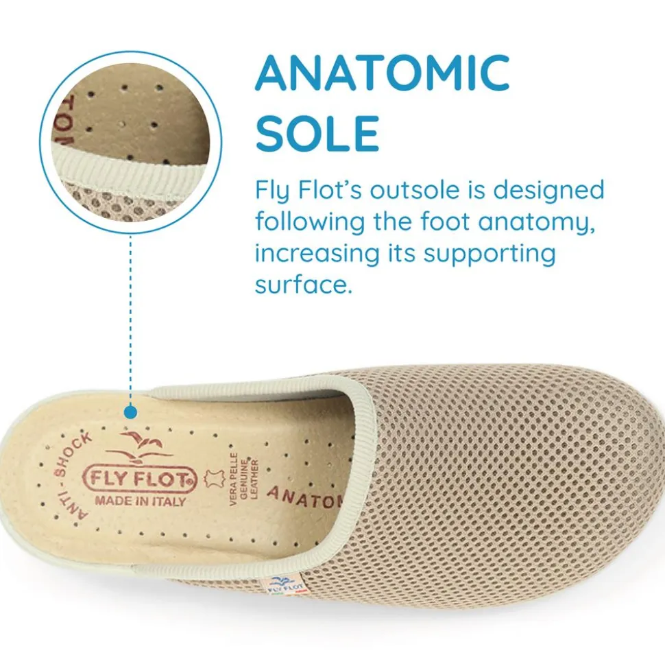 Fly Flot Anatomic Clogs - Beige