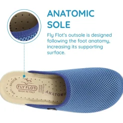Fly Flot Anatomic Clogs - Denim Blue
