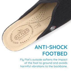 Fly Flot Anatomic Mule Sandals - Black