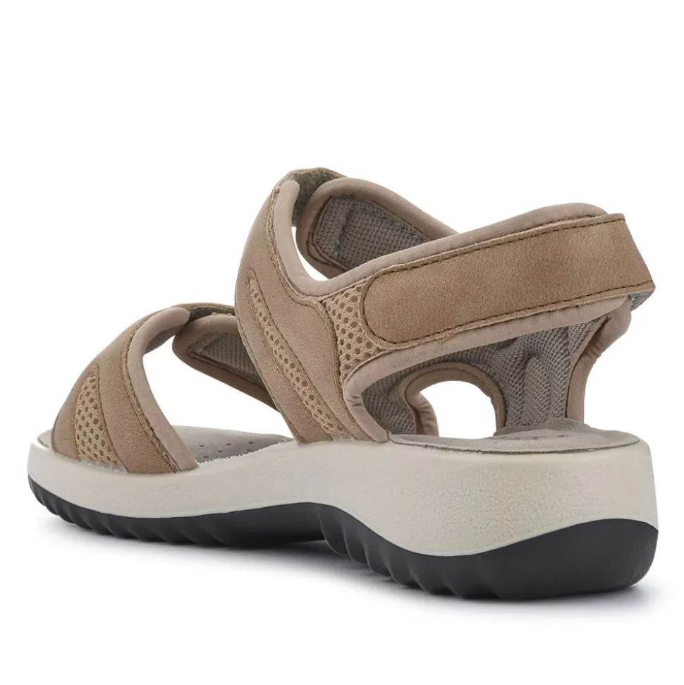 Fly Flot Anatomic Multi Touch Fasten Sandals - Beige