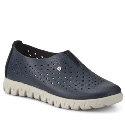 Fly Flot Anatomic Slip On Shoes - Navy