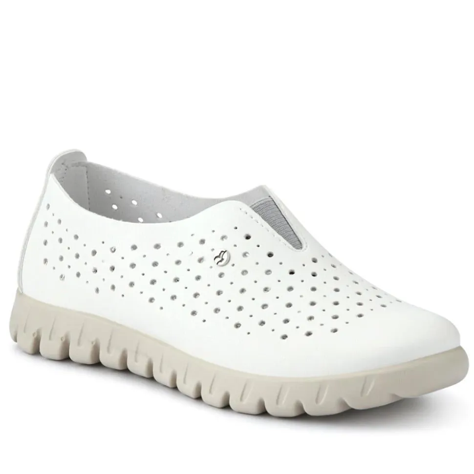 Fly Flot Anatomic Slip On Shoes - White