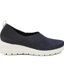 Fly Flot Breathable Slip On Shoes - Navy