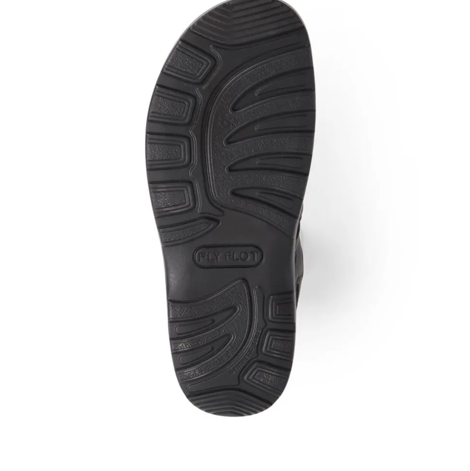 Fly Flot Dual Touch Fastening Sandals - Black