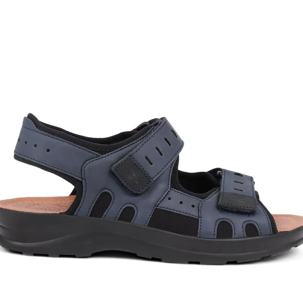 Fly Flot Dual Touch Fastening Sandals - Navy