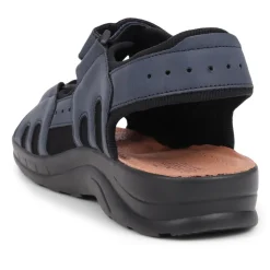 Fly Flot Dual Touch Fastening Sandals - Navy