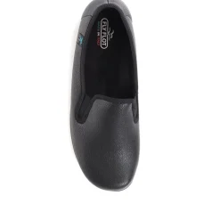 Fly Flot Elastic Fit Full Slippers - Black