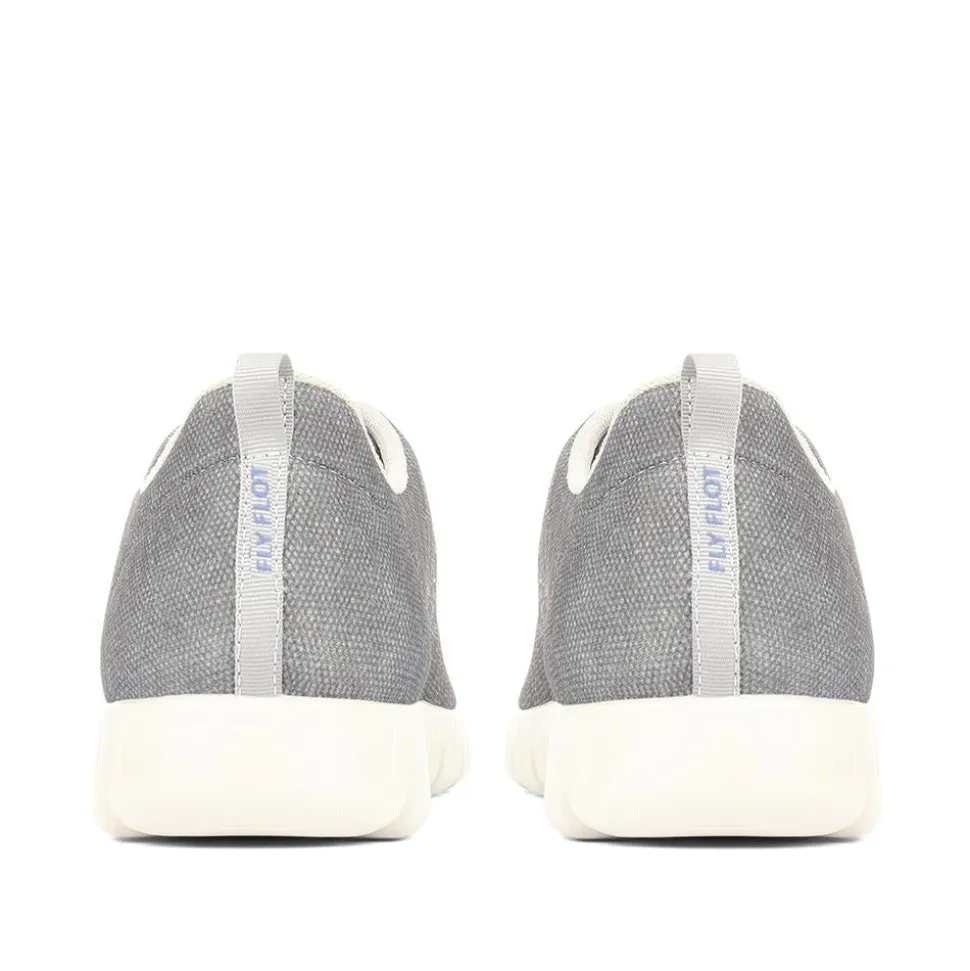Fly Flot Extra Lightweight Trainers - Grey