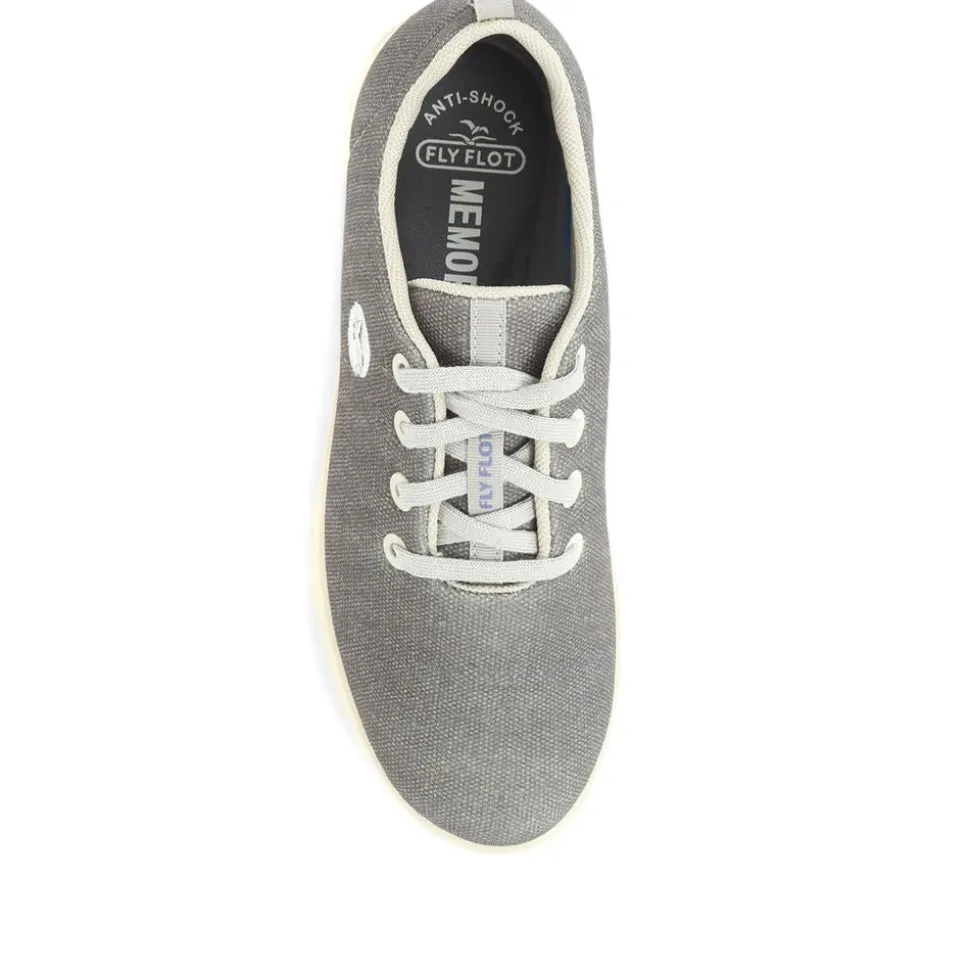 Fly Flot Extra Lightweight Trainers - Grey