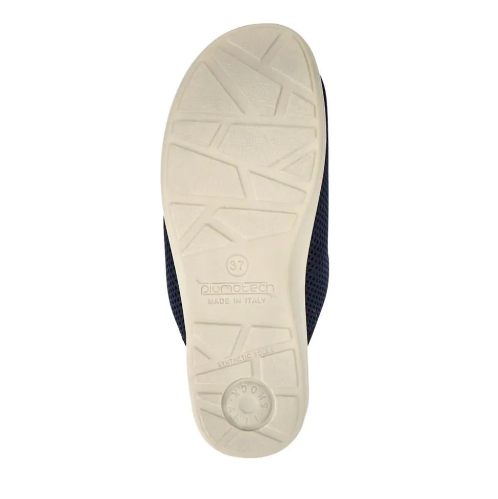 Fly Flot Lightweight Self Moulding Mules - Blue